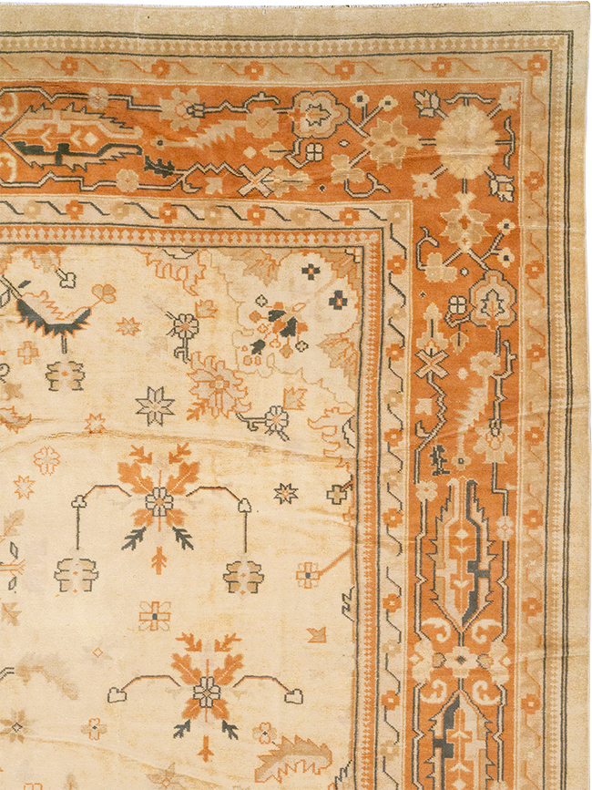 Vintage Turkish Anatolian Large Carpet, No.33162 - Staging
