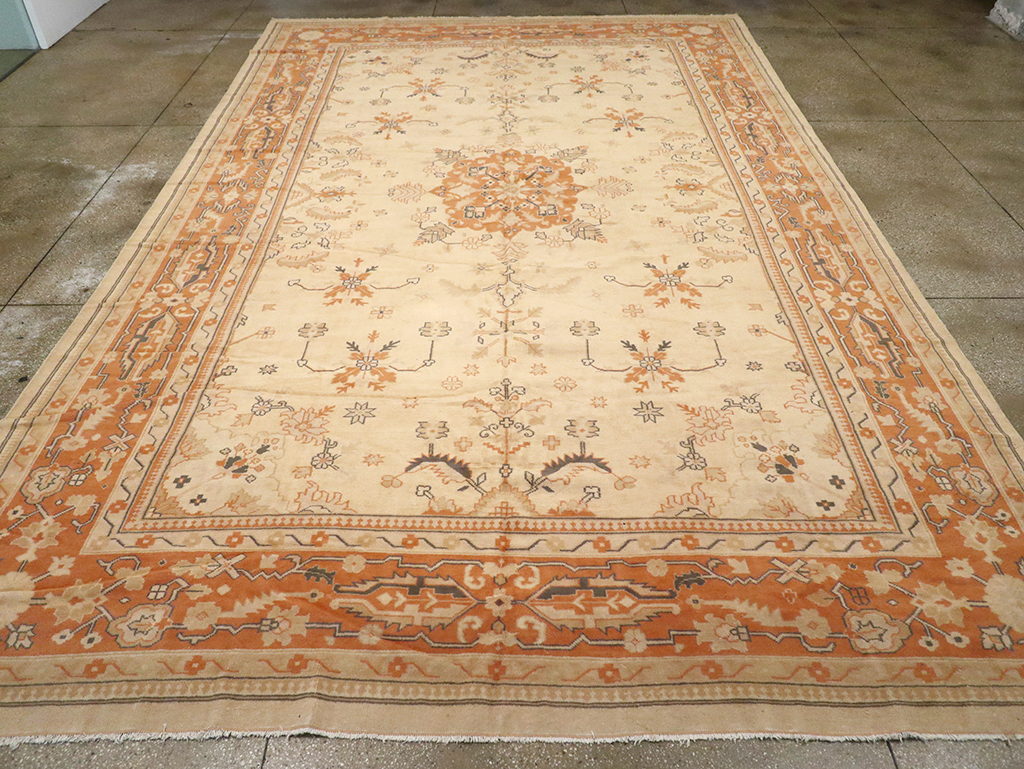 Vintage Turkish Anatolian Large Carpet, No.33162 - Staging