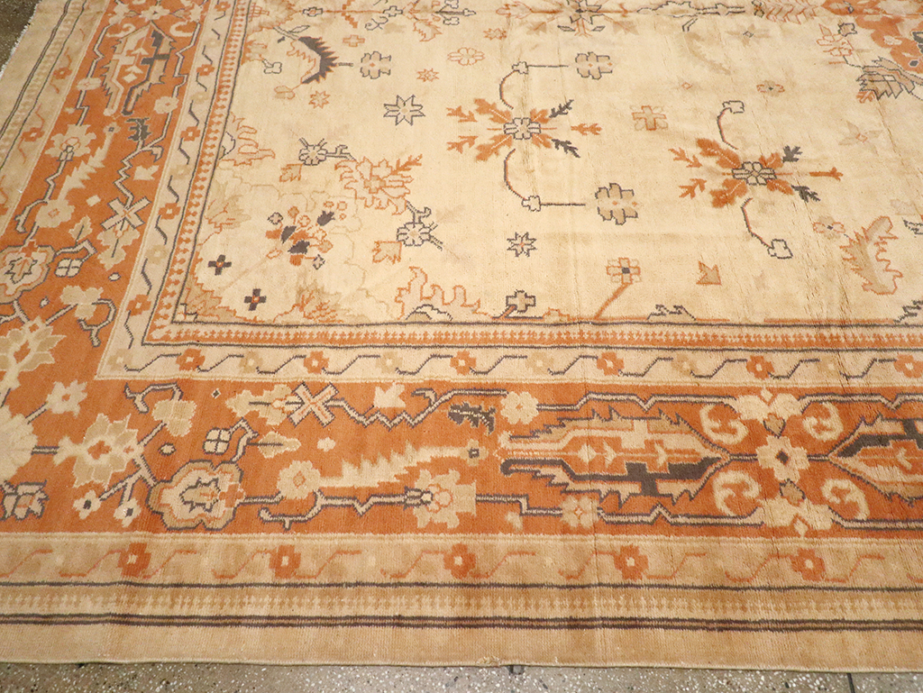 Vintage Turkish Anatolian Large Carpet, No.33162 - Staging