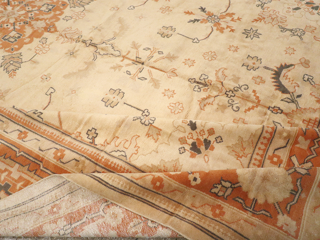 Vintage Turkish Anatolian Large Carpet, No.33162 - Staging