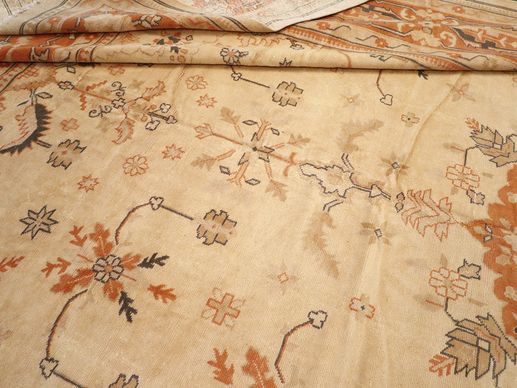 Vintage Turkish Anatolian Large Carpet, No.33162 - Staging