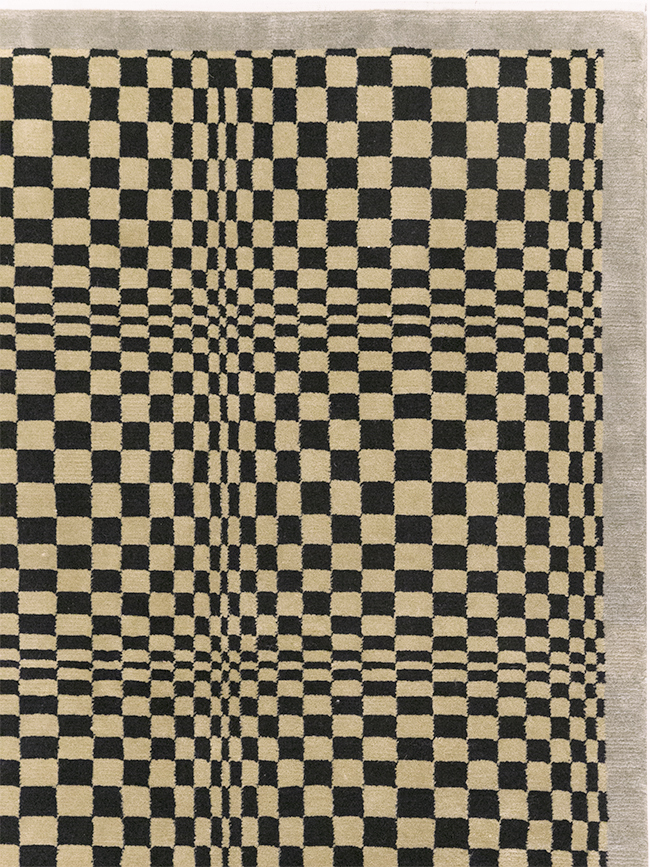 Modern Tibetan Art Deco Room Size Carpet, No.33164 - Staging