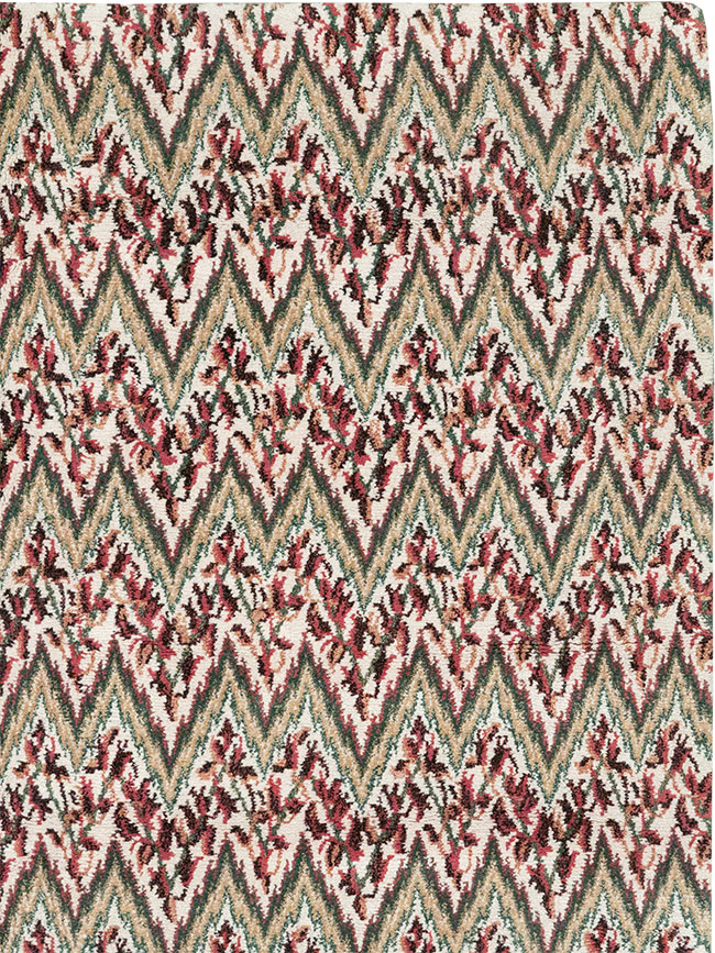 Modern Tibetan Accent Rug, No.33165 - Staging