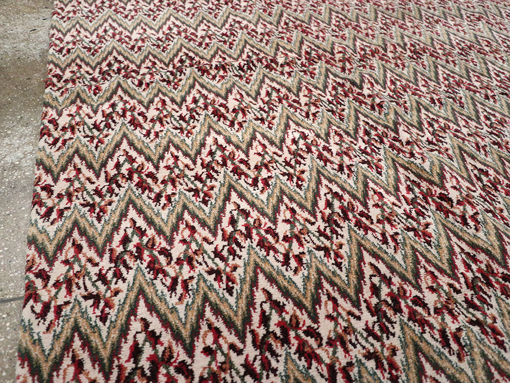 Modern Tibetan Accent Rug, No.33165 - Staging