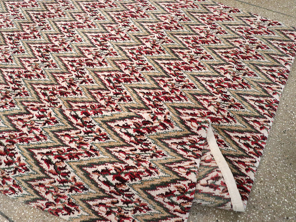 Modern Tibetan Accent Rug, No.33165 - Staging
