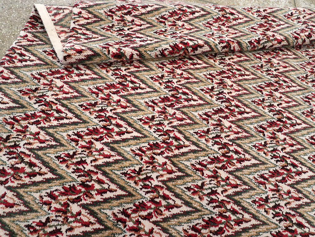 Modern Tibetan Accent Rug, No.33165 - Staging