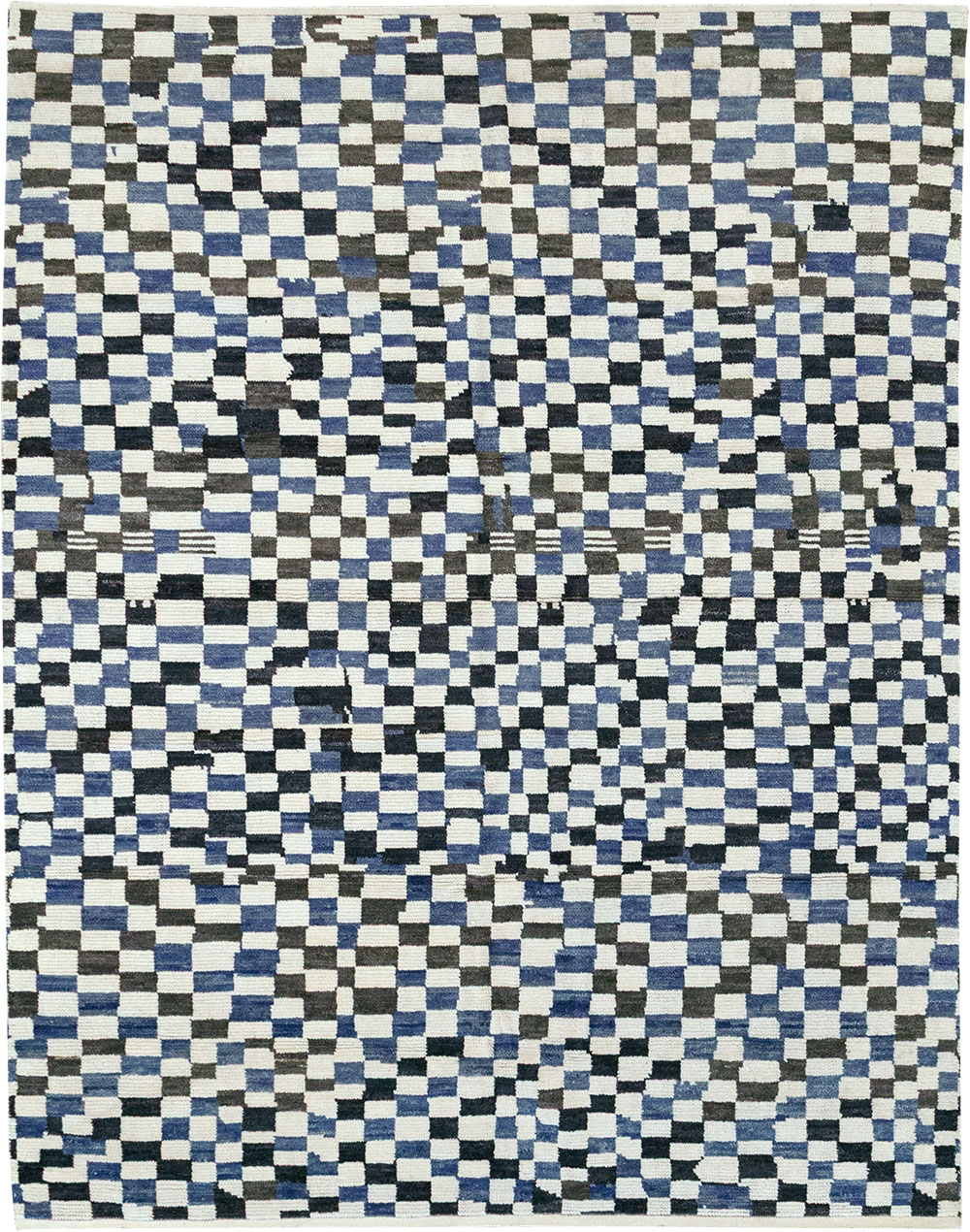 Modern Contemporary Indian Room Size Carpet, No.33167 - Staging