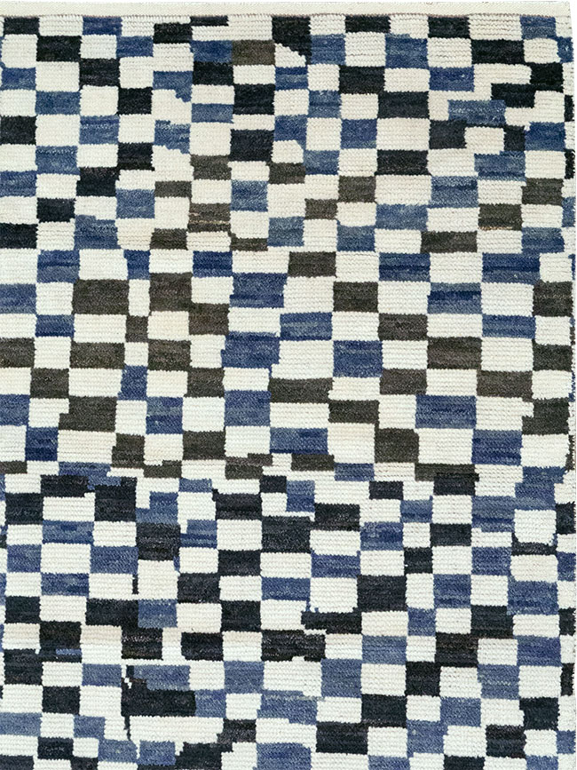 Modern Contemporary Indian Room Size Carpet, No.33167 - Staging