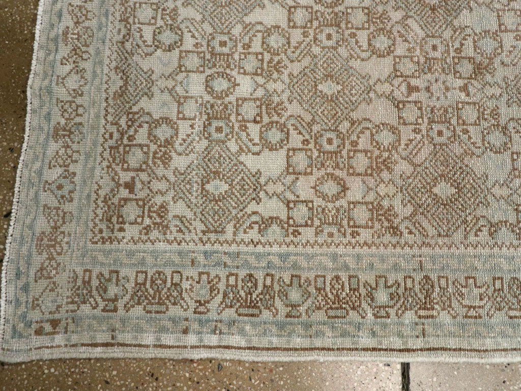 Antique Persian Malayer Long Runner, No.33188 - Staging