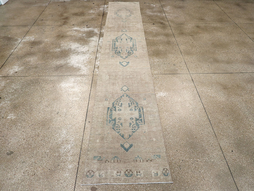 Vintage Persian Malayer Runner, No.33193 - Staging