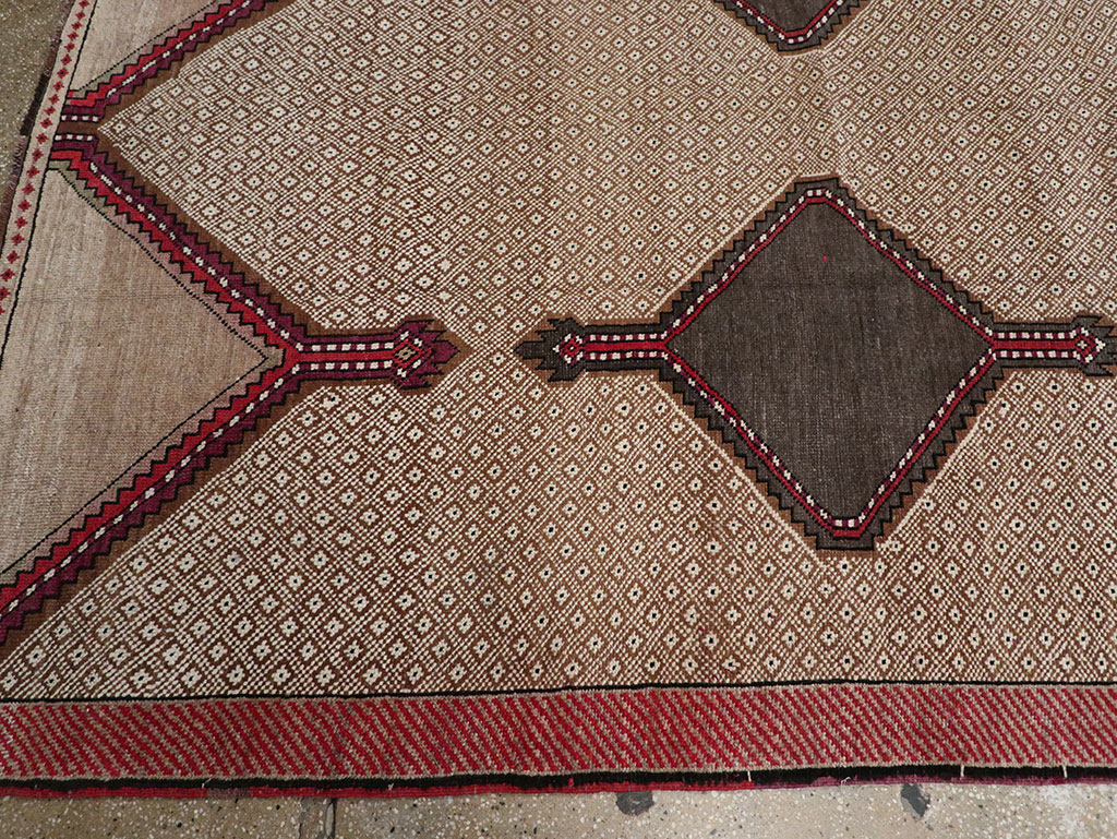 Vintage Turkish Anatolian Gallery Carpet, No.33203 - Staging
