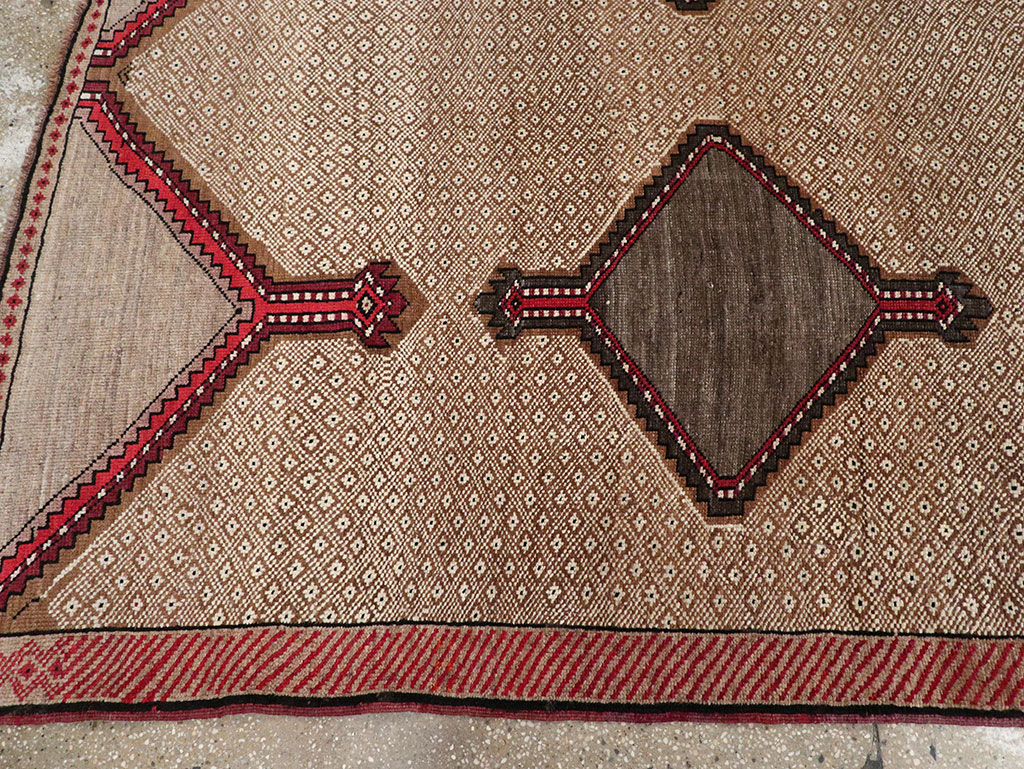 Vintage Turkish Anatolian Gallery Carpet, No.33204 - Staging