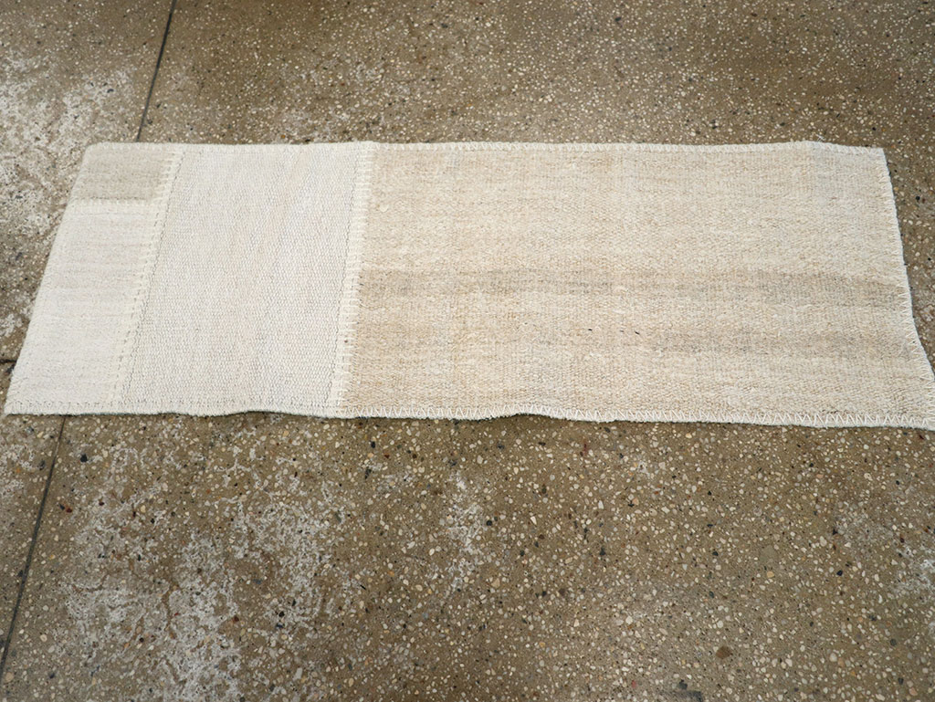 Vintage Turkish Flatweave Kilim Throw Rug, No.33208 - Staging