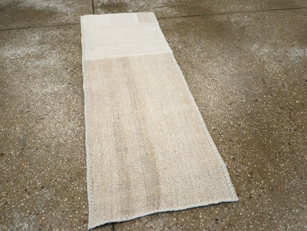 Vintage Turkish Flatweave Kilim Throw Rug, No.33208 - Staging