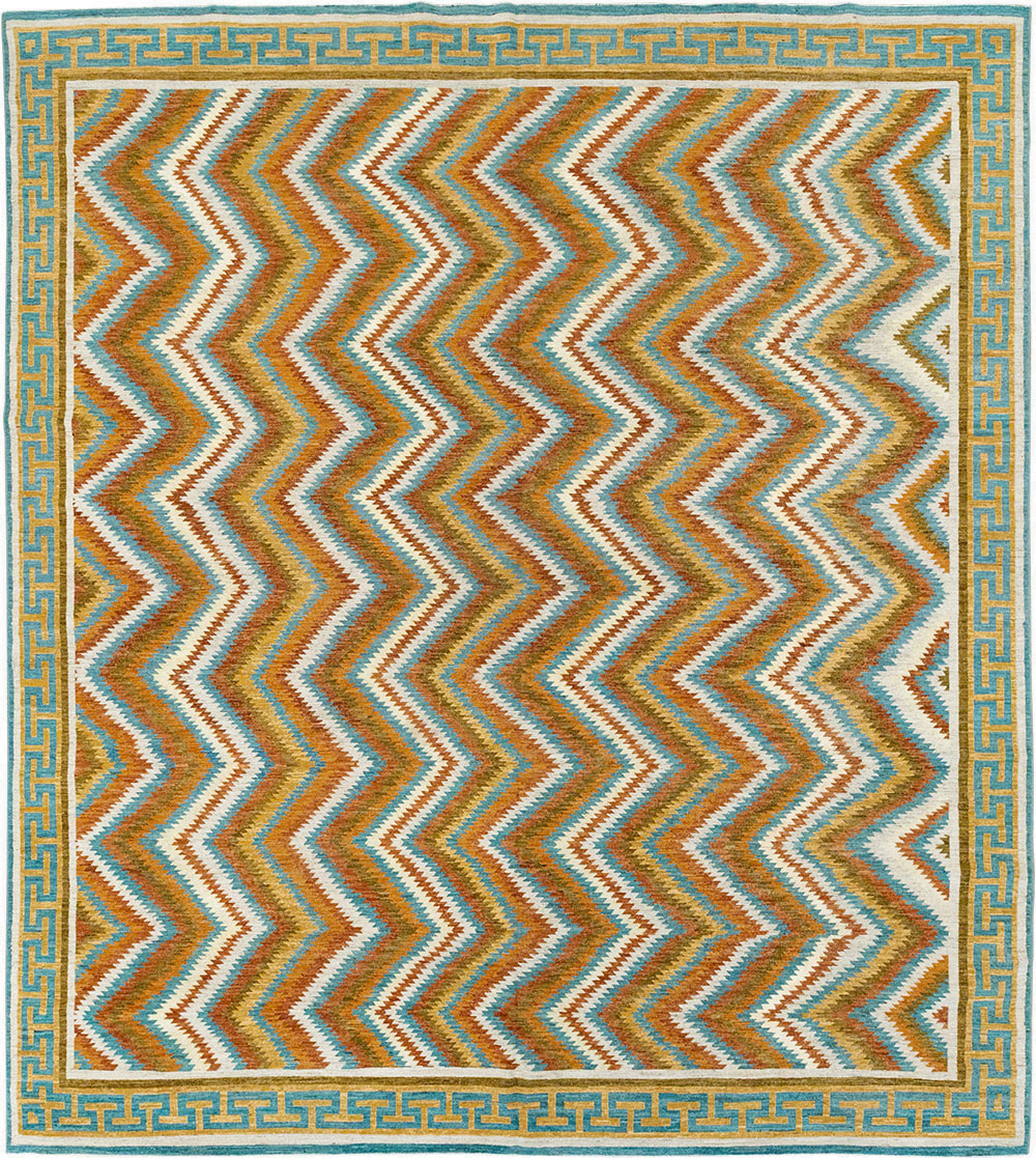 Modern East Turkestan Khotan Large Room Size Carpet, No.33228 - Staging