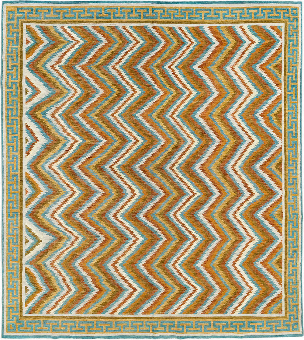 Modern East Turkestan Khotan Large Room Size Carpet, No.33228 - Staging