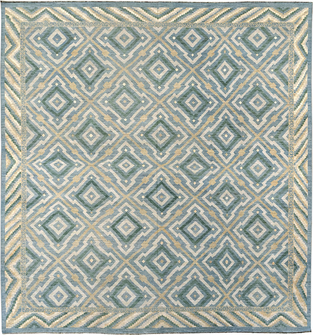 Modern East Turkestan Khotan Large Carpet, No.33235 - Staging