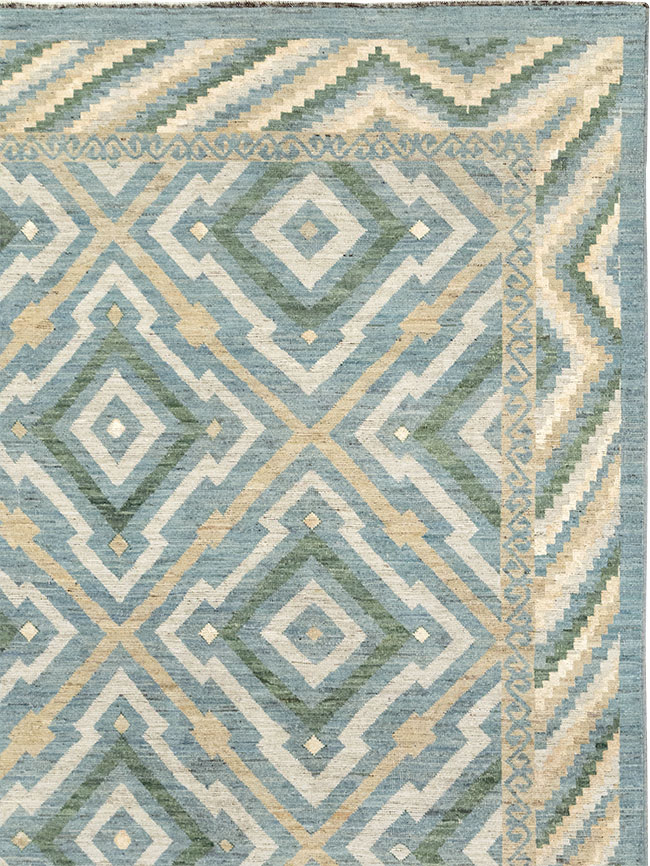 Modern East Turkestan Khotan Large Carpet, No.33235 - Staging