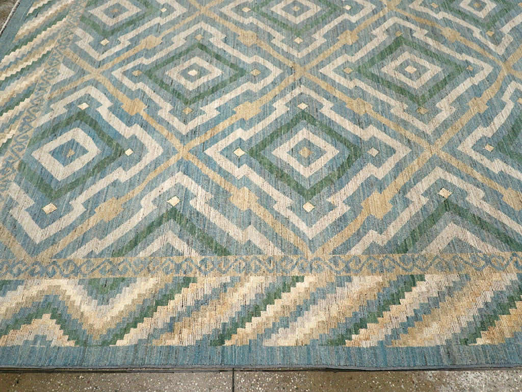 Modern East Turkestan Khotan Large Carpet, No.33235 - Staging