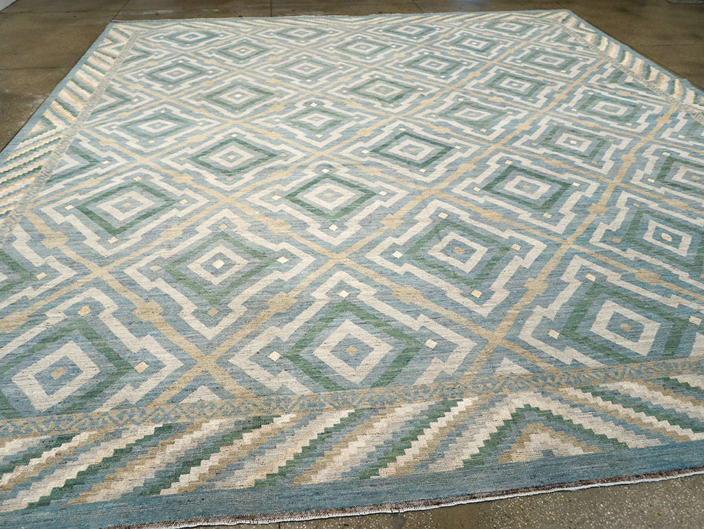 Modern East Turkestan Khotan Large Carpet, No.33235 - Staging