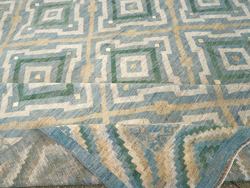 Modern East Turkestan Khotan Large Carpet, No.33235 - Staging