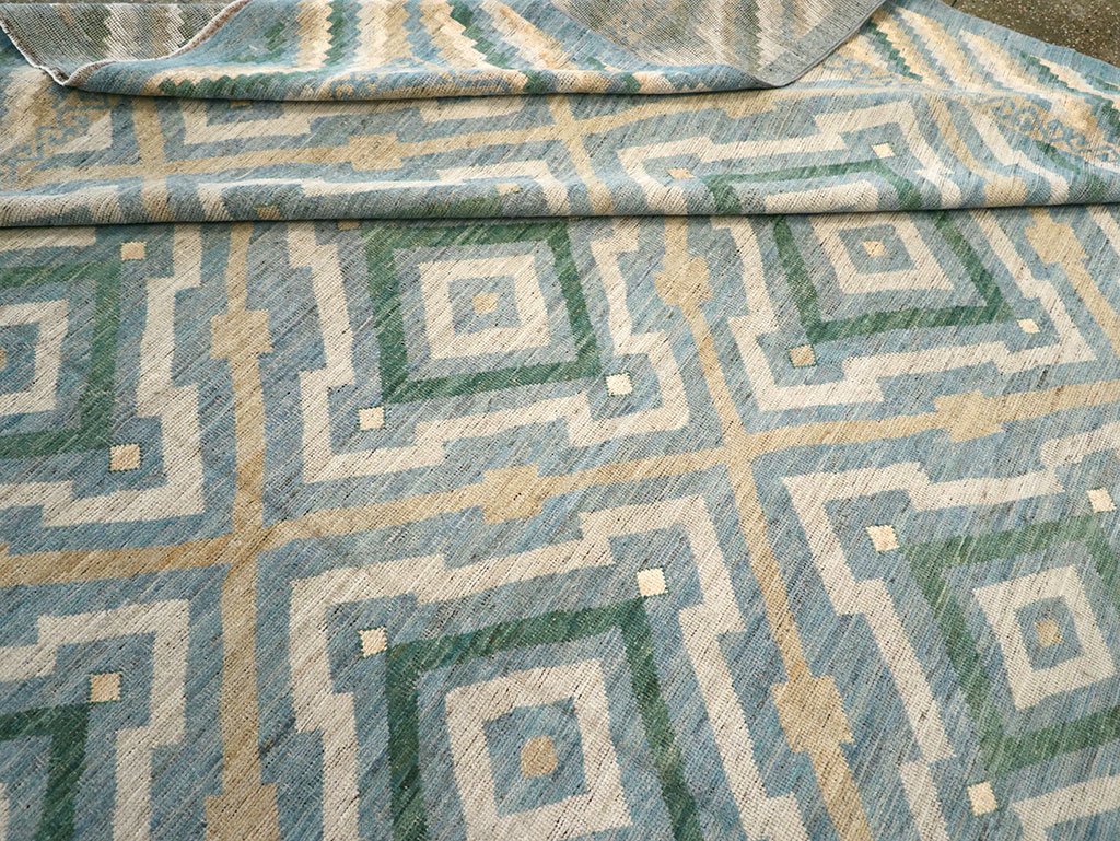 Modern East Turkestan Khotan Large Carpet, No.33235 - Staging