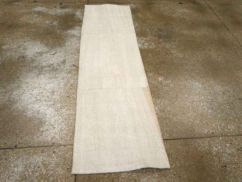 Vintage Turkish Flatweave Kilim Small Runner, No.33236 - Staging