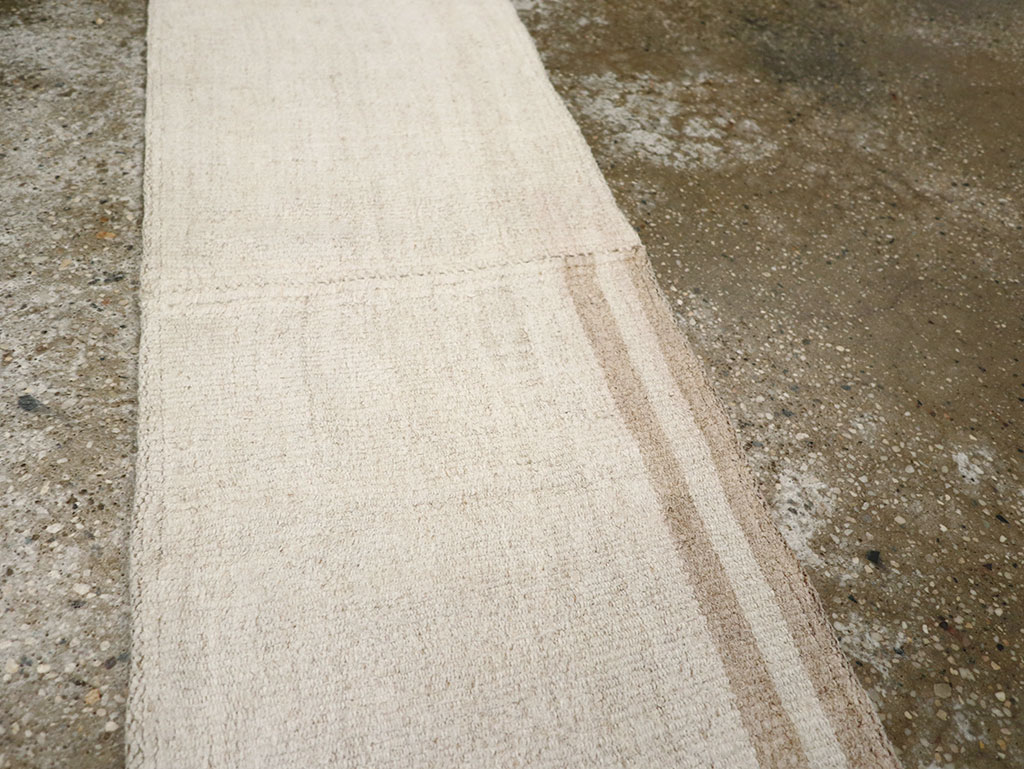 Vintage Turkish Flatweave Kilim Small Runner, No.33237 - Staging