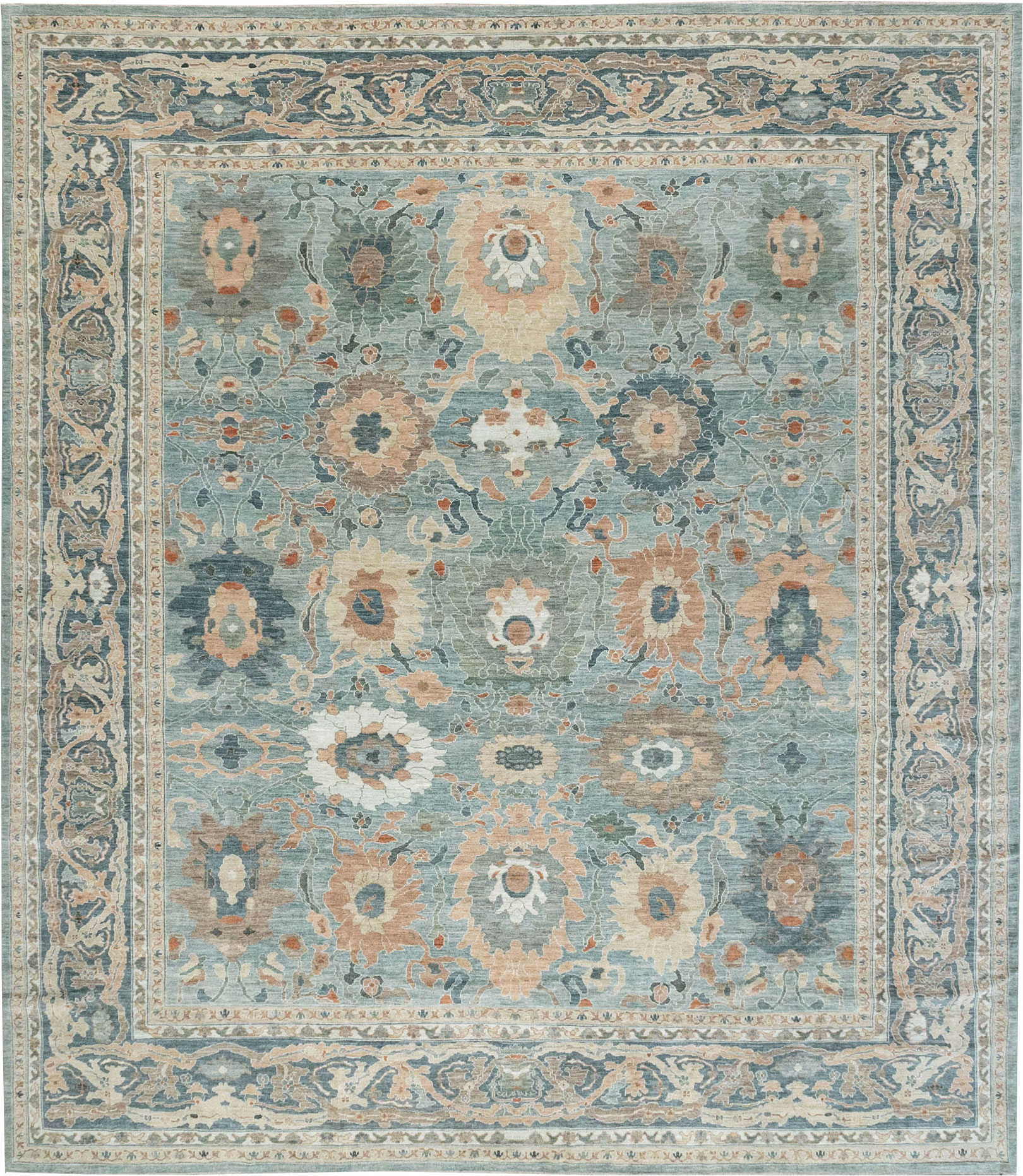 Modern Persian Sultanabad Large Carpet, No.33241 - Staging