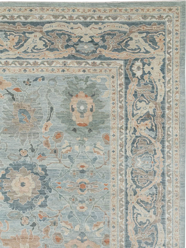 Modern Persian Sultanabad Large Carpet, No.33241 - Staging