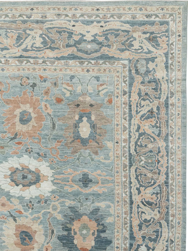 Modern Persian Sultanabad Large Carpet, No.33241 - Staging
