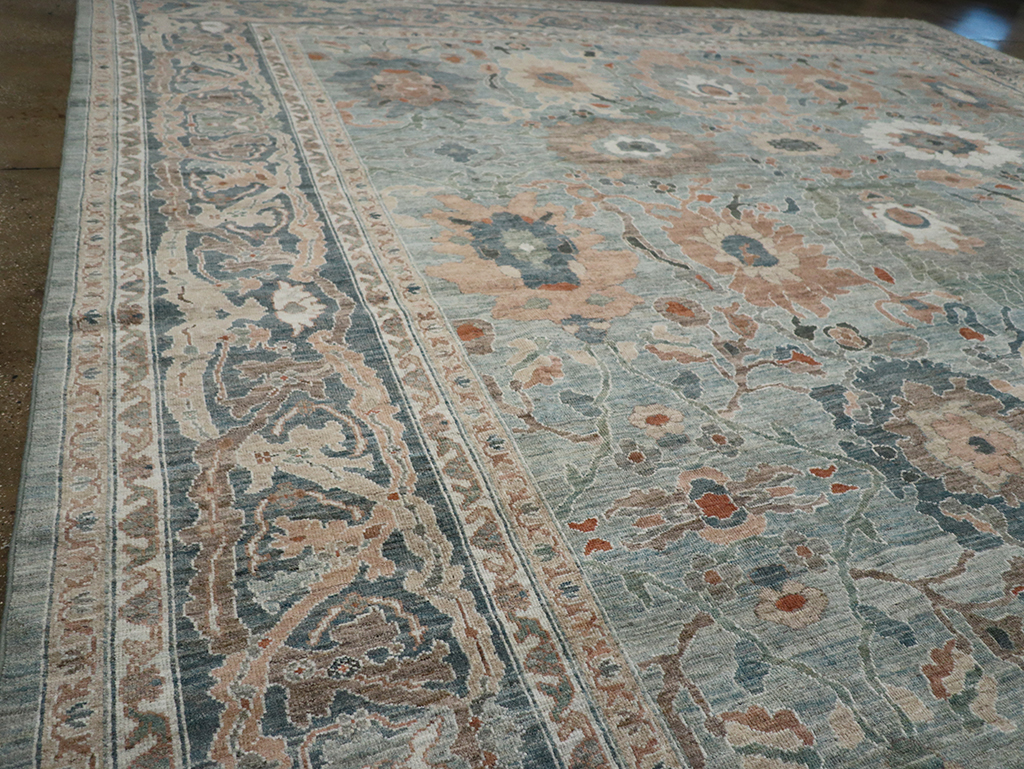 Modern Persian Sultanabad Large Carpet, No.33241 - Staging