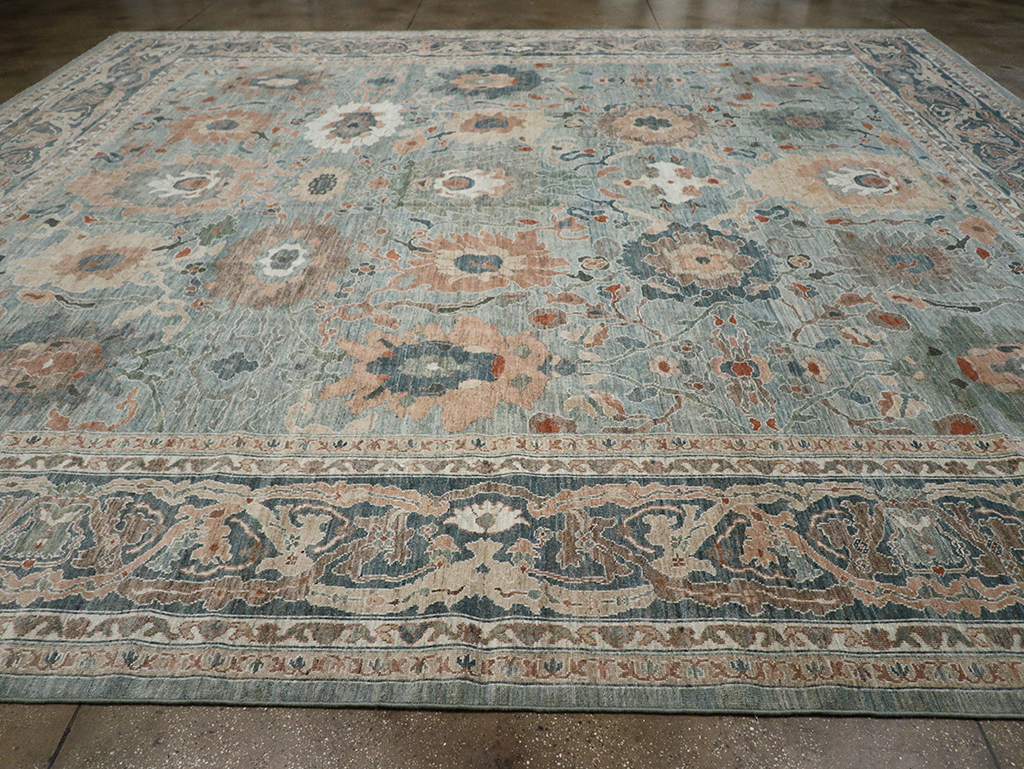 Modern Persian Sultanabad Large Carpet, No.33241 - Staging