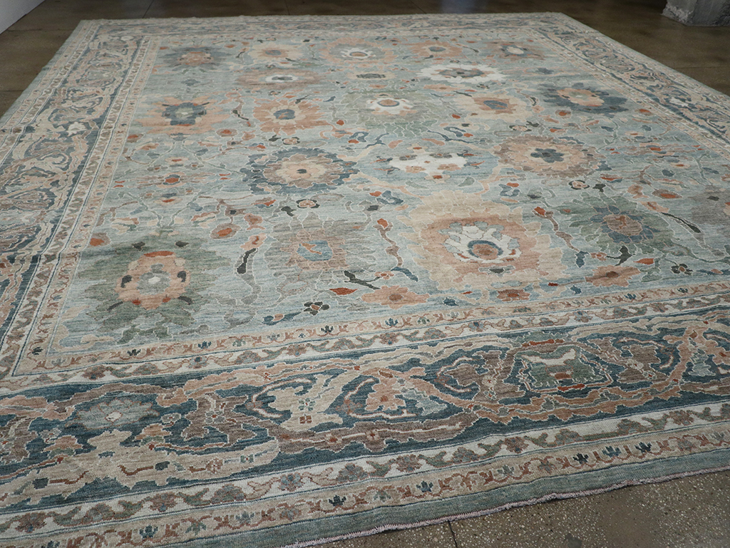 Modern Persian Sultanabad Large Carpet, No.33241 - Staging