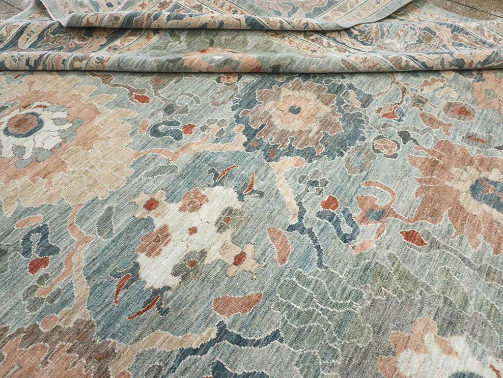 Modern Persian Sultanabad Large Carpet, No.33241 - Staging