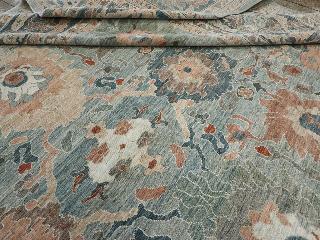 Modern Persian Sultanabad Large Carpet, No.33241 - Staging