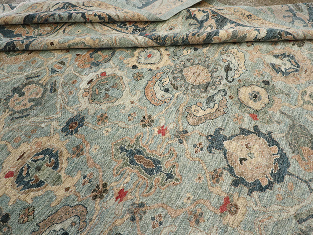 Modern Persian Sultanabad Large Carpet, No.33243 - Staging