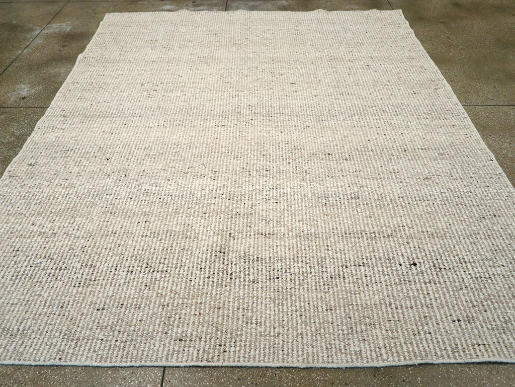 Modern Indian Sisal Room Size Carpet, No.33245 - Staging