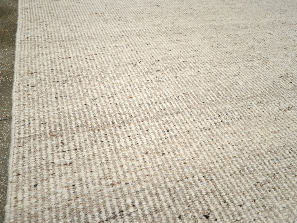 Modern Indian Sisal Room Size Carpet, No.33245 - Staging