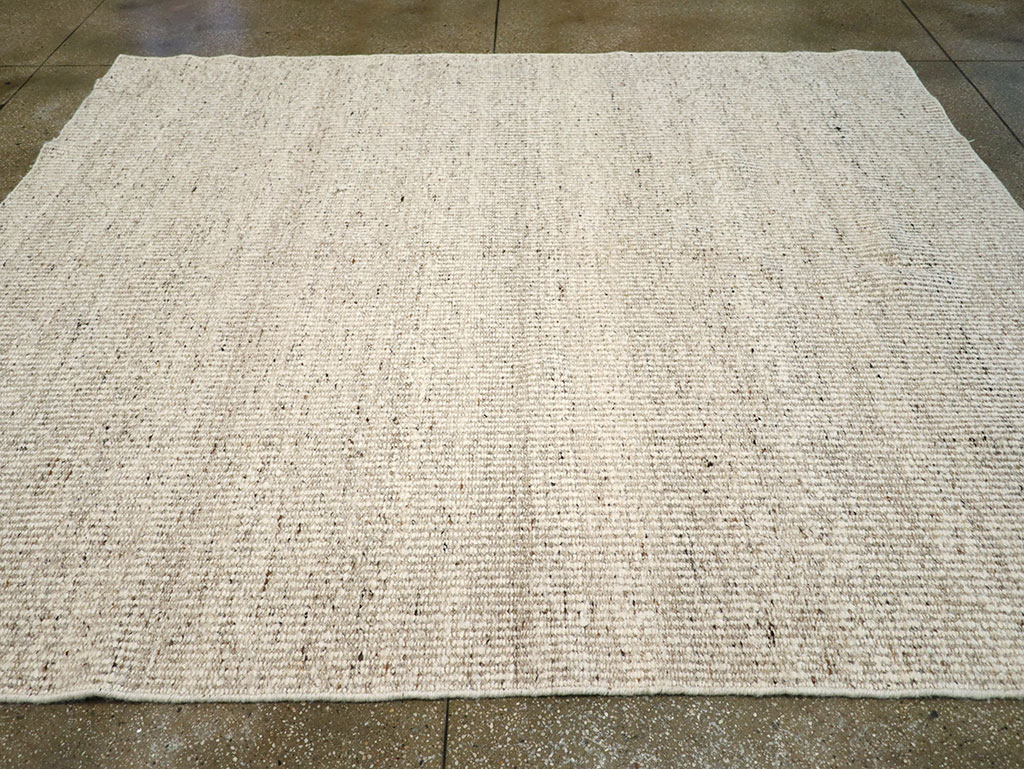 Modern Indian Sisal Room Size Carpet, No.33245 - Staging