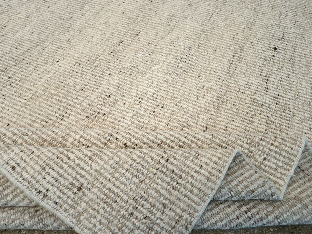 Modern Indian Sisal Room Size Carpet, No.33245 - Staging