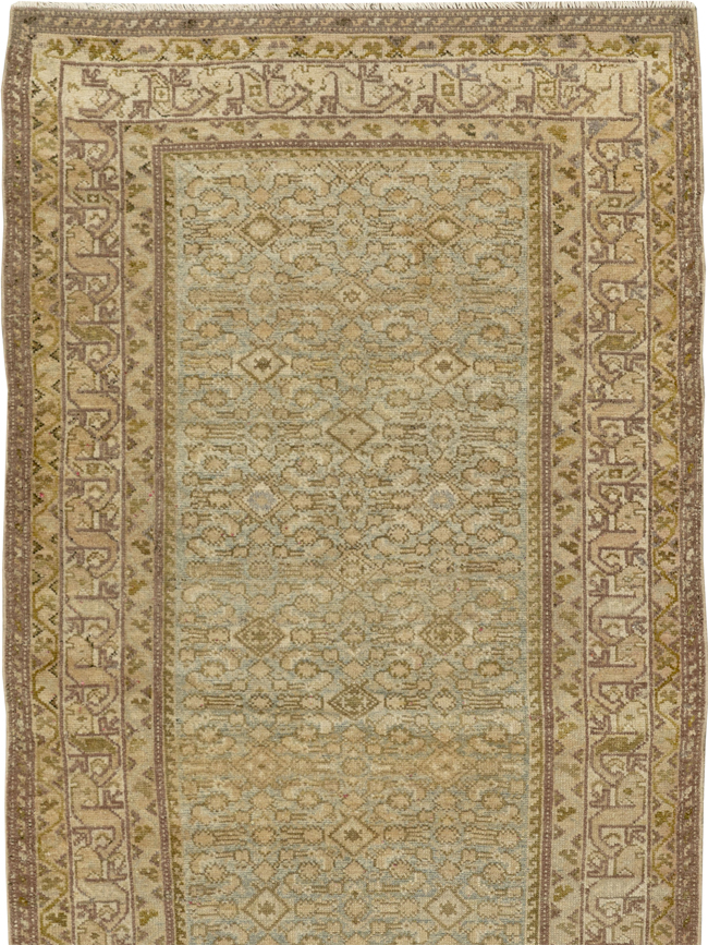Antique Persian Malayer Runner, No.33249 - Staging