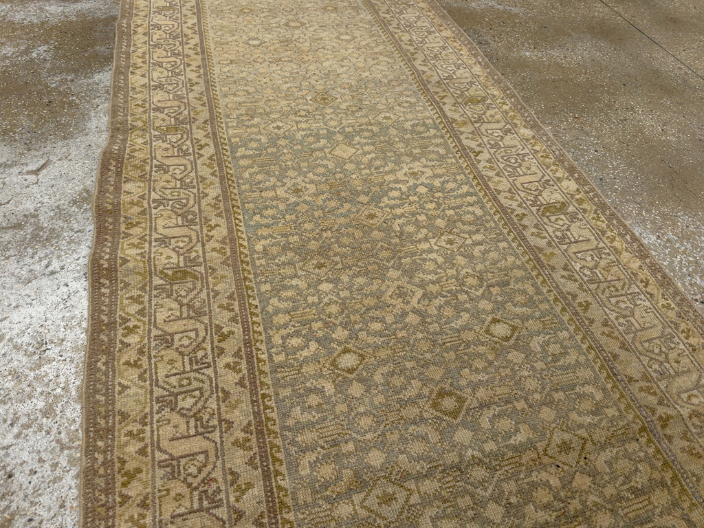 Antique Persian Malayer Runner, No.33249 - Staging