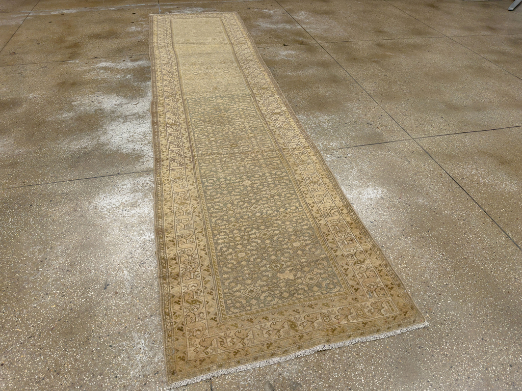 Antique Persian Malayer Runner, No.33249 - Staging