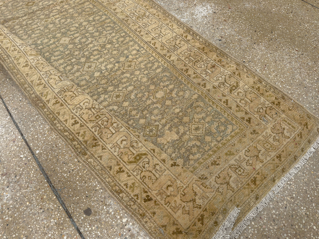 Antique Persian Malayer Runner, No.33249 - Staging