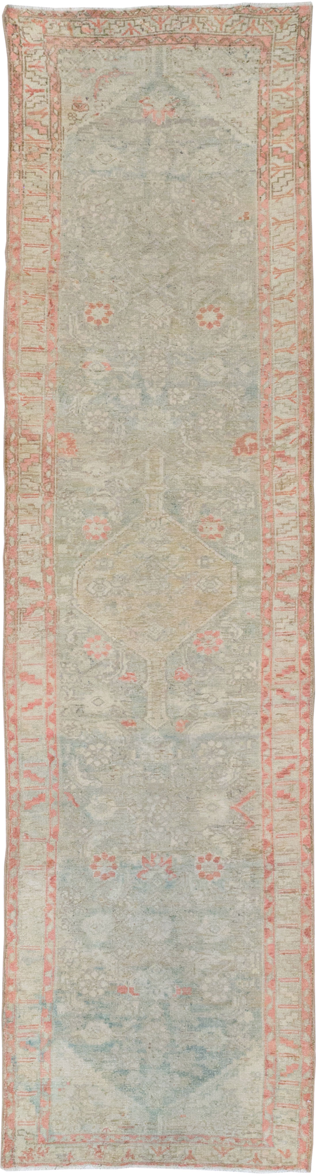 Antique Persian Malayer Runner, No.33251 - Staging