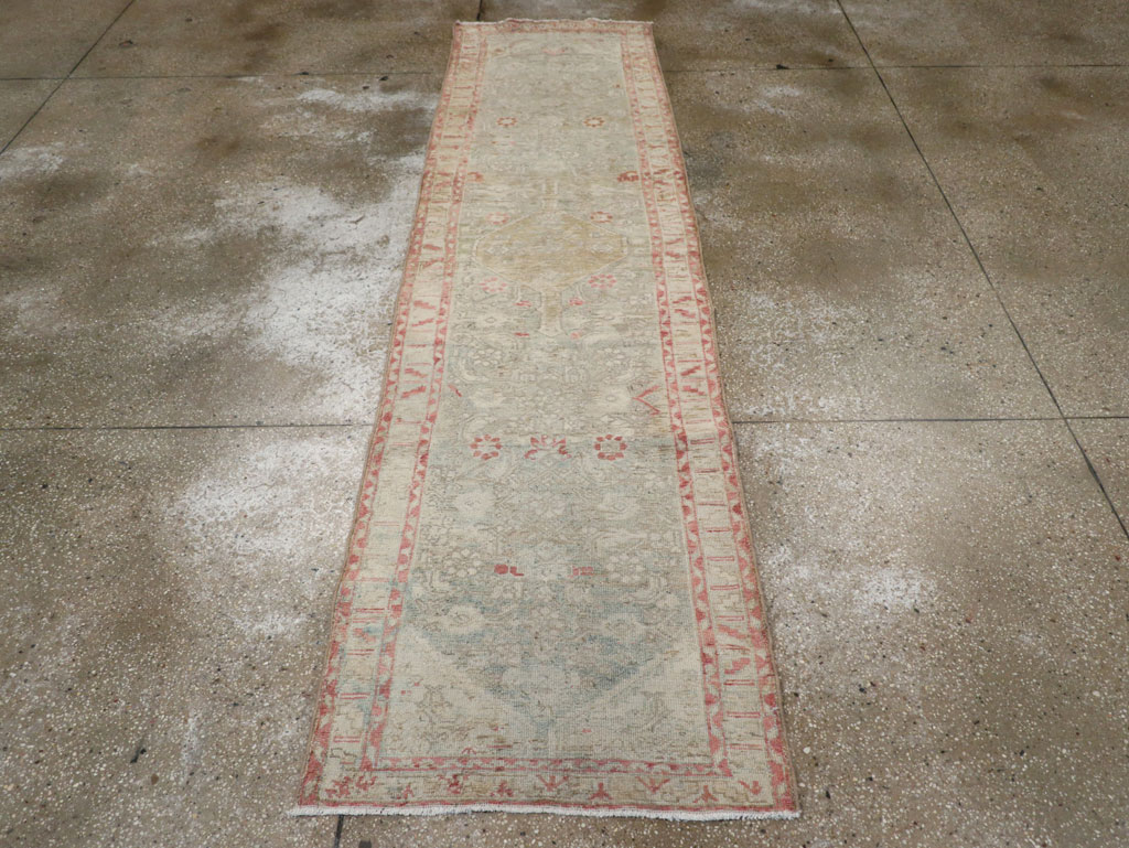 Antique Persian Malayer Runner, No.33251 - Staging