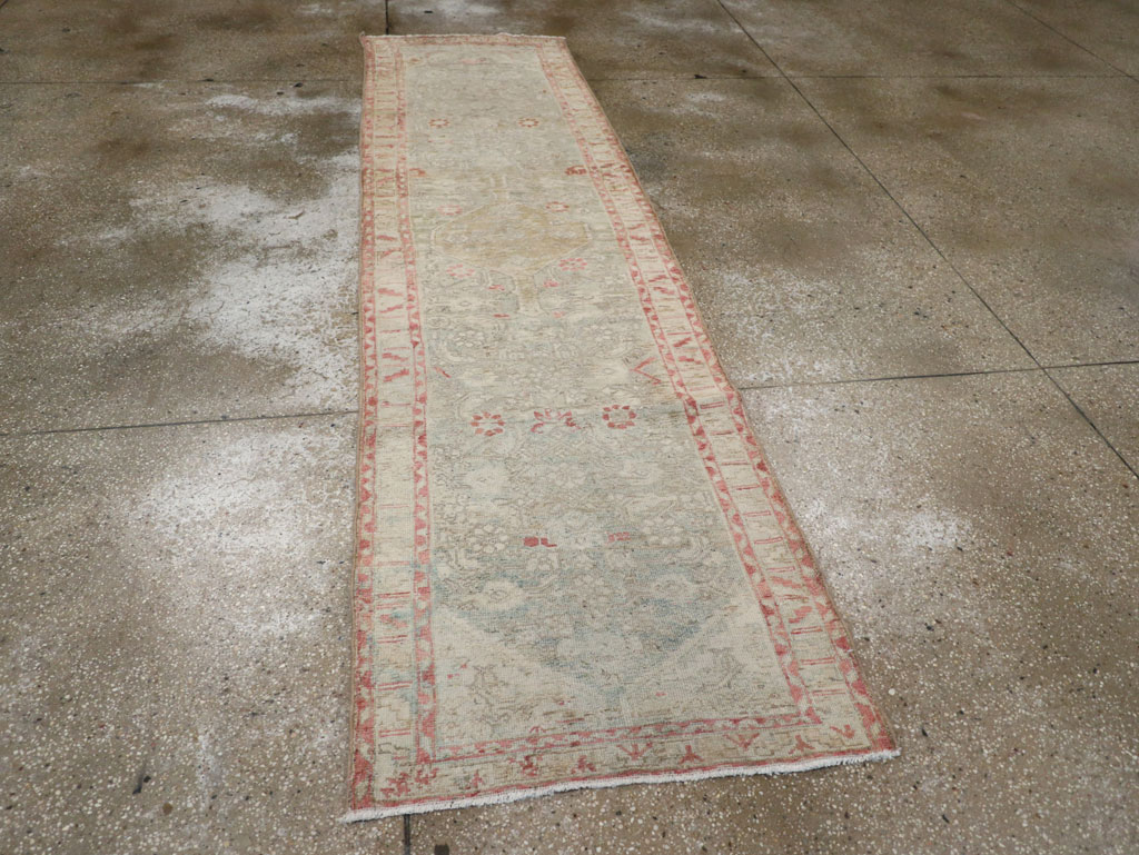 Antique Persian Malayer Runner, No.33251 - Staging
