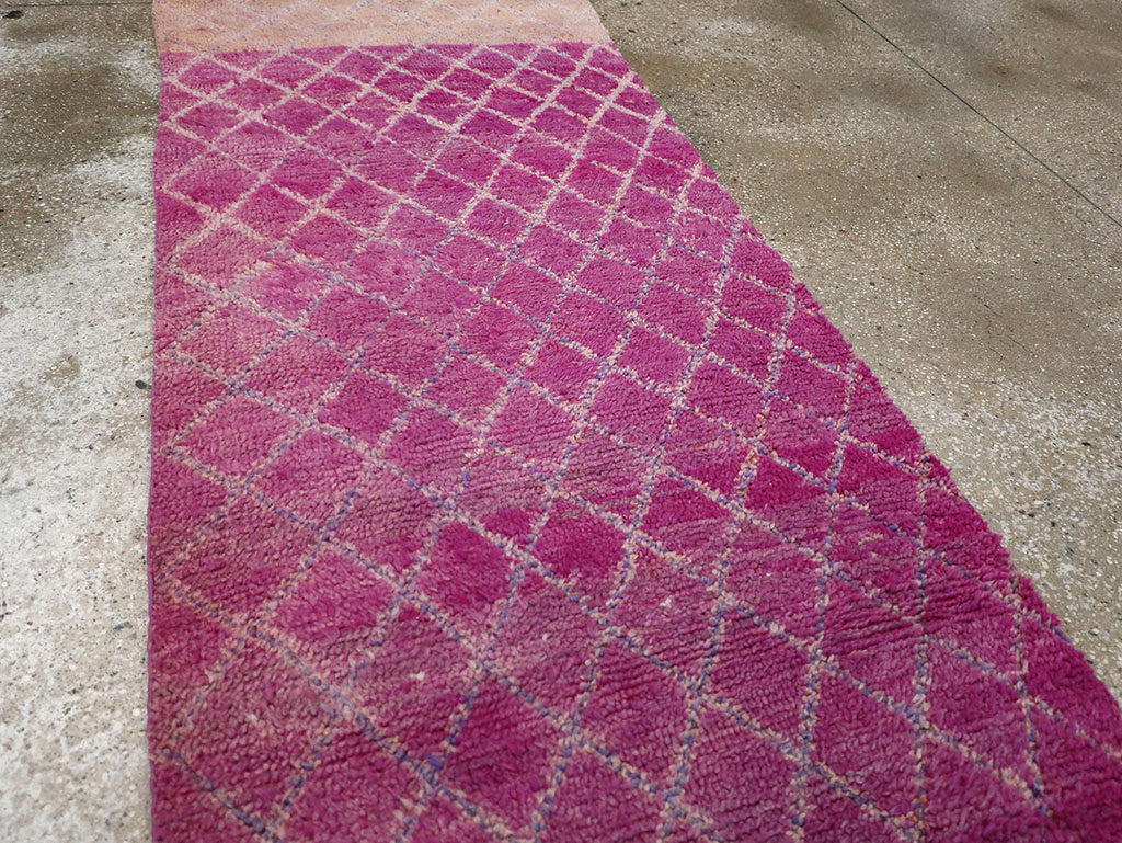 Vintage Moroccan Runner, No.33259 - Staging