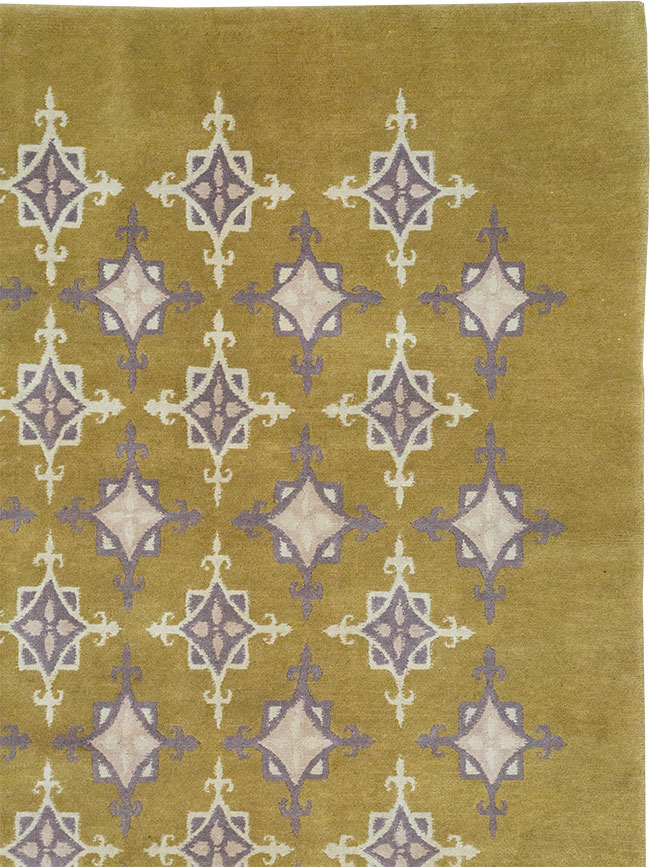 Modern Tibetan Contemporary Room Size Carpet, No.33261 - Staging
